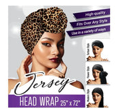 Jersey Head Wrap – 25" x 72" – Pattern