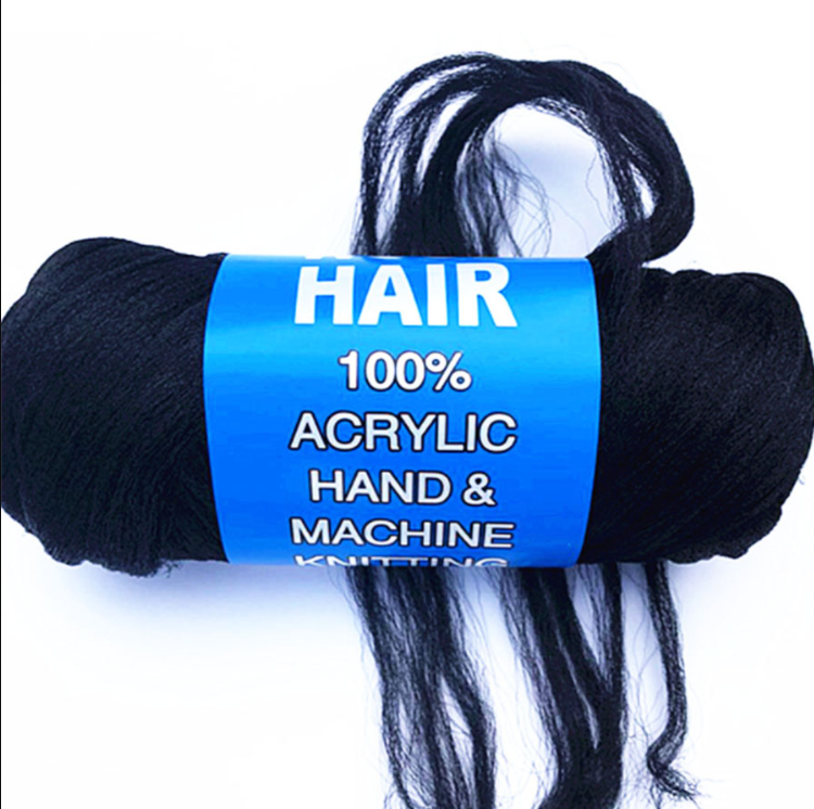 Brazilian Wool Hair Black