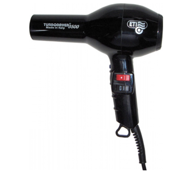 ETI Turbodryer 3500 Hair Dryer Black 2000W