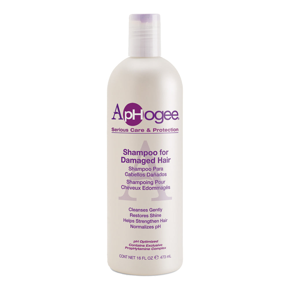 Aphogee Shampoo for Damaged Hair – 16 fl oz (473 ml)