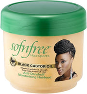 Sofn’free HairXperts Black Castor Oil Anti-Dandruff Moisturising Hairfood – 250ml