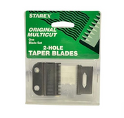 2-Hole Taper Blades STAREX Original Multicut