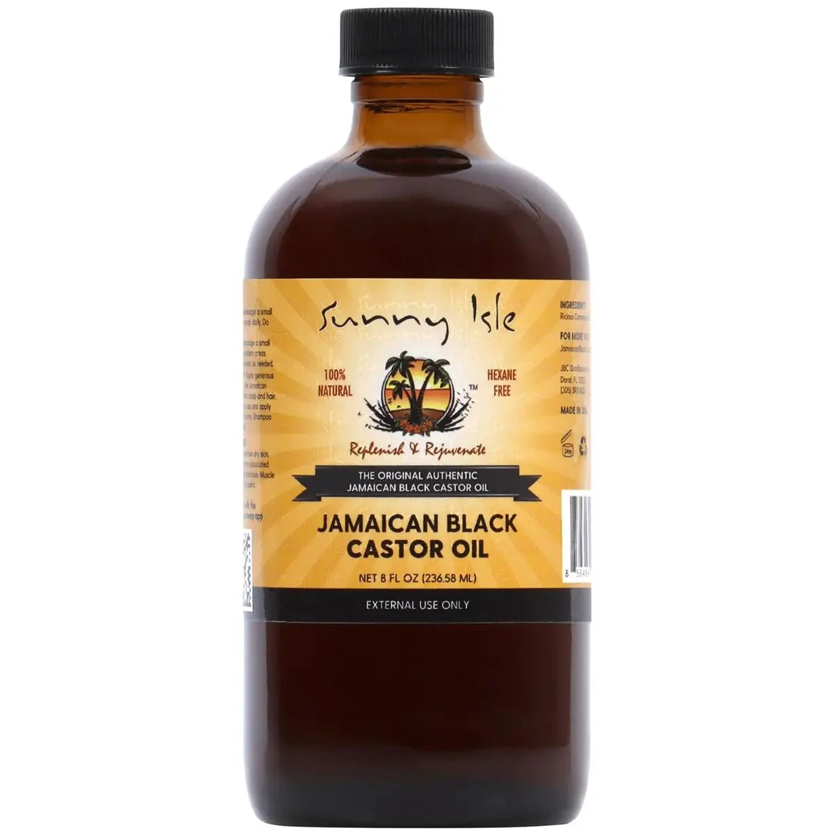 Sunny Isle Jamaican Black Castor Oil – Original (4oz / 6oz / 8oz)