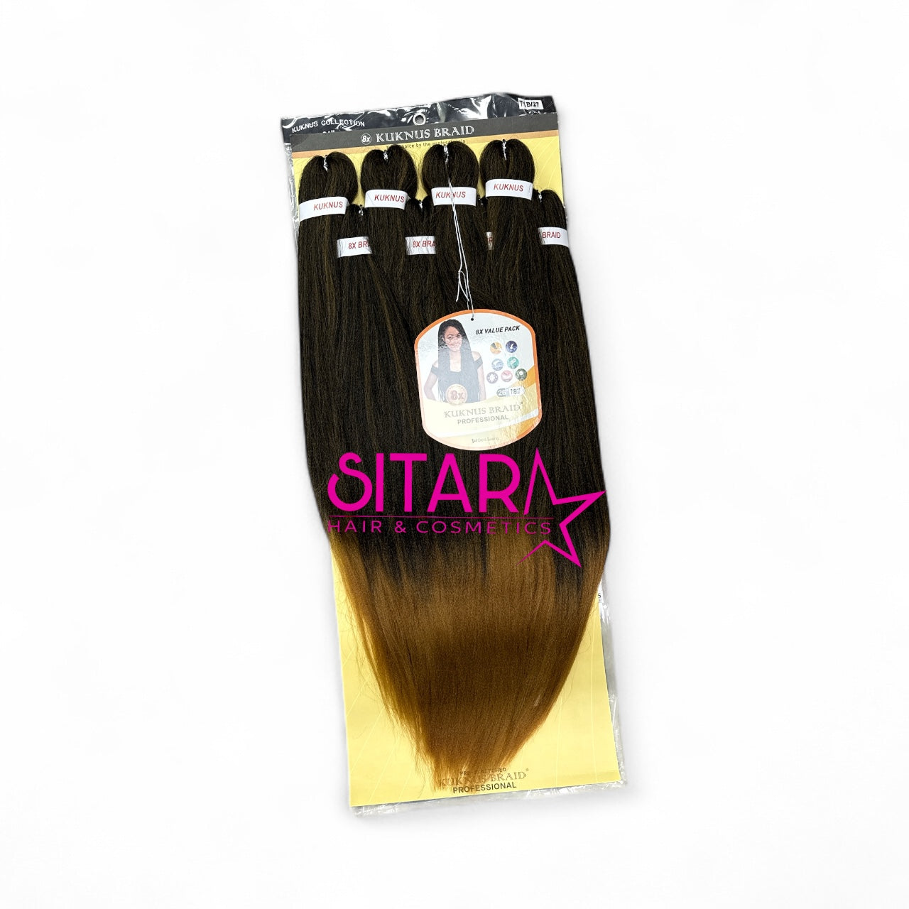 Ez Spetra  8x Synthetic Braids Anti-Itch Fibre For Braiding Hair 26"