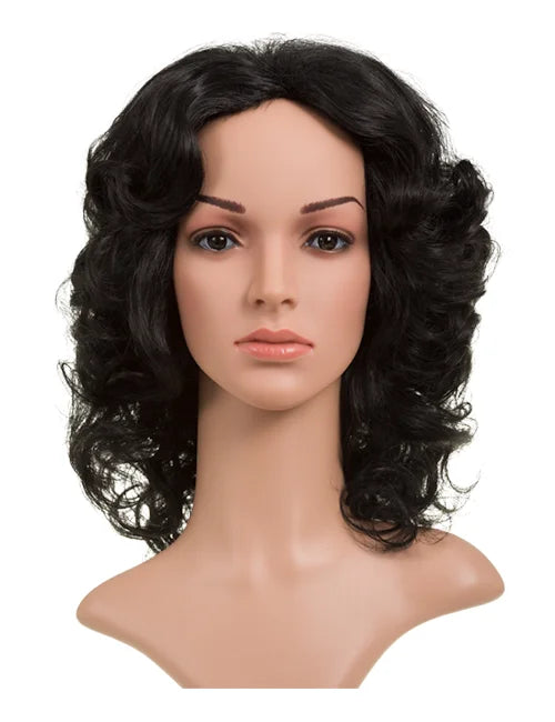 Tina Short Curly Full Head Wig