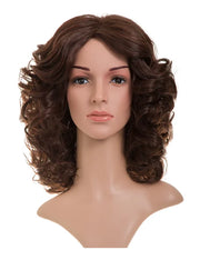 Tina Short Curly Full Head Wig