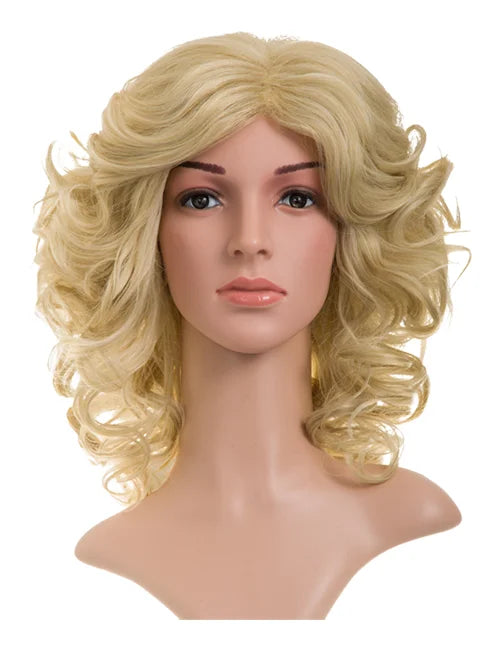 Tina Short Curly Full Head Wig