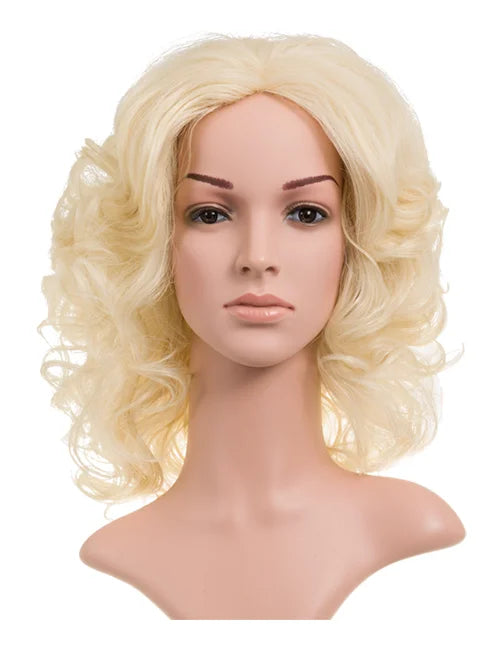 Tina Short Curly Full Head Wig