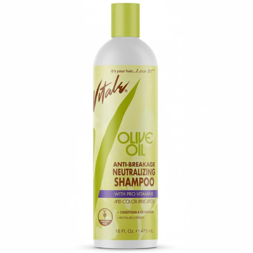 Vitale Olive Oil Anti-Breakage Neutralizing Shampoo – 16oz