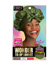 Wonder Tie-Up Bonnet Olive Green Regular