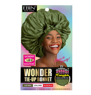Wonder Tie-Up Bonnet Olive Green Extra Jumbo