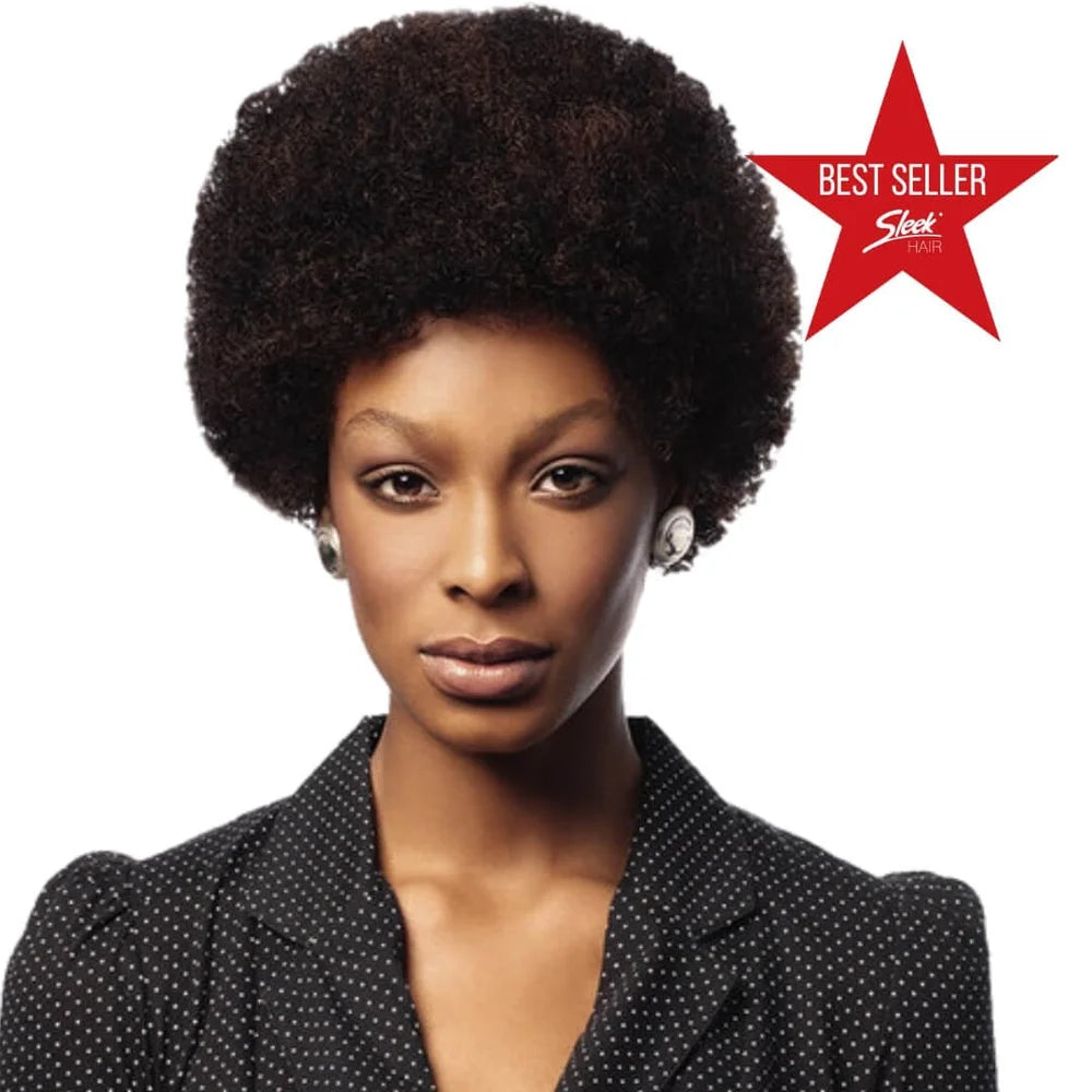 Afro Human Hair Wig 6.5"