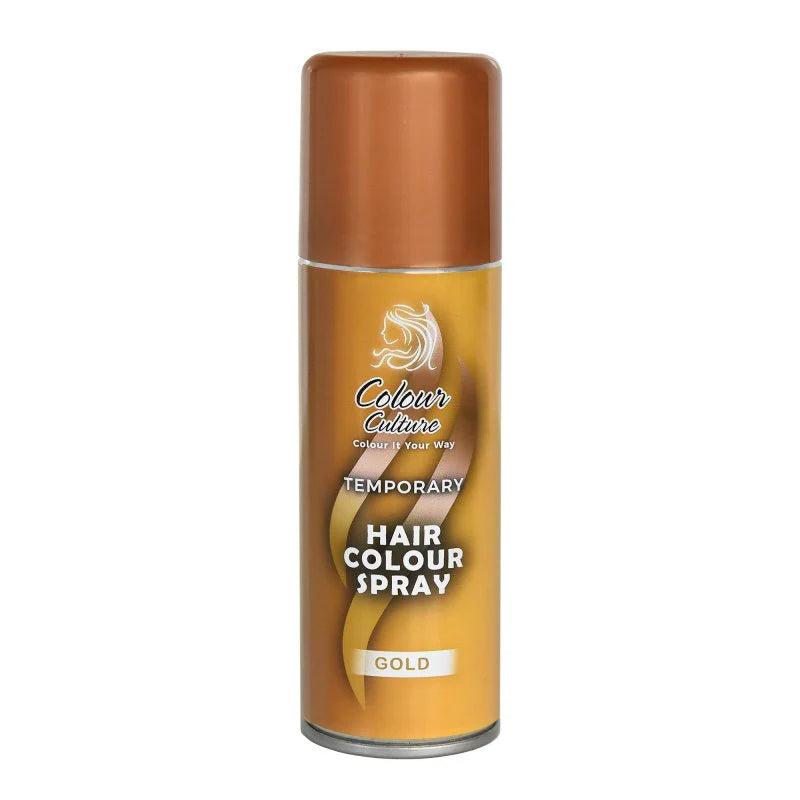 Colour Culture Temporary Hair Colour Spray Gold – 125ml