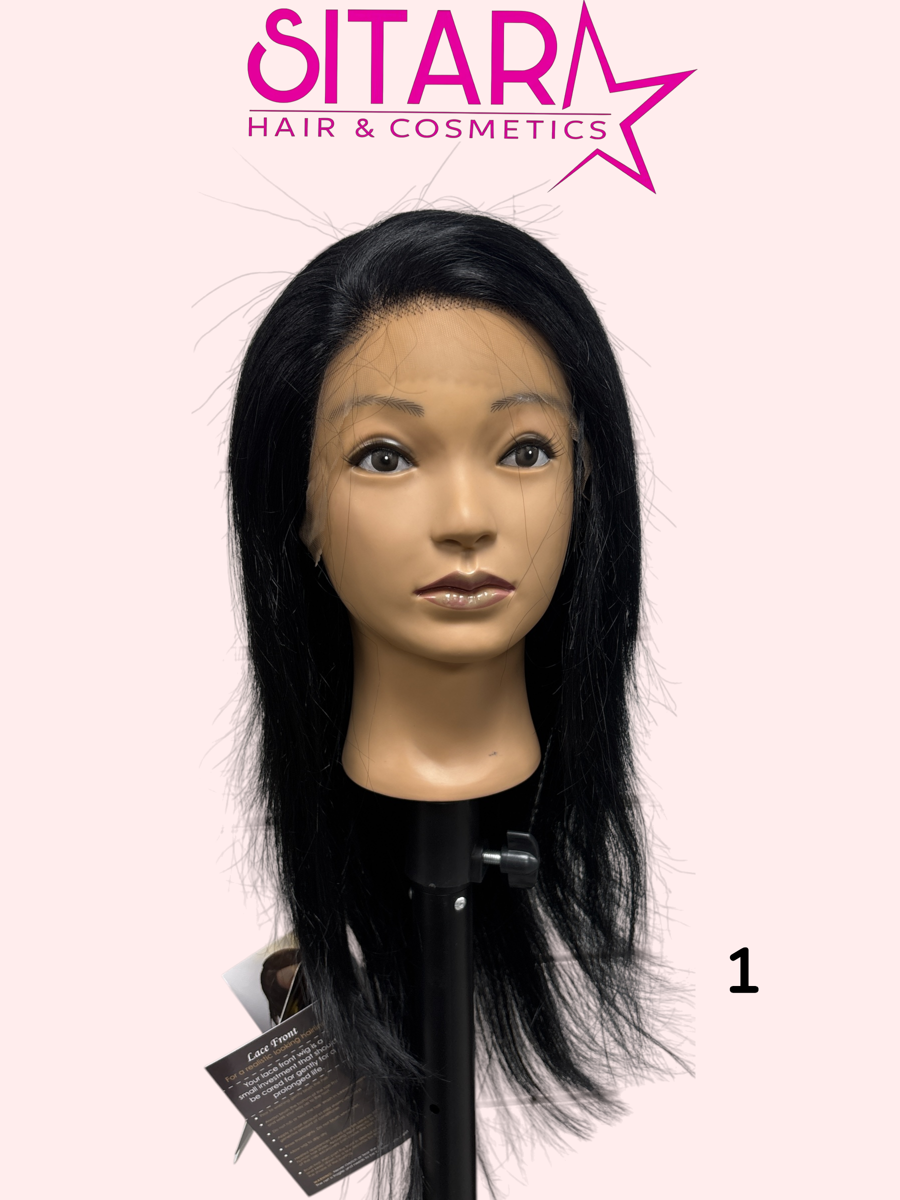 Pizzazz Human Hair Lace Front Wig 17"