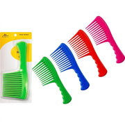 Jumbo Wide Tooth Rake Comb – Assorted Colours