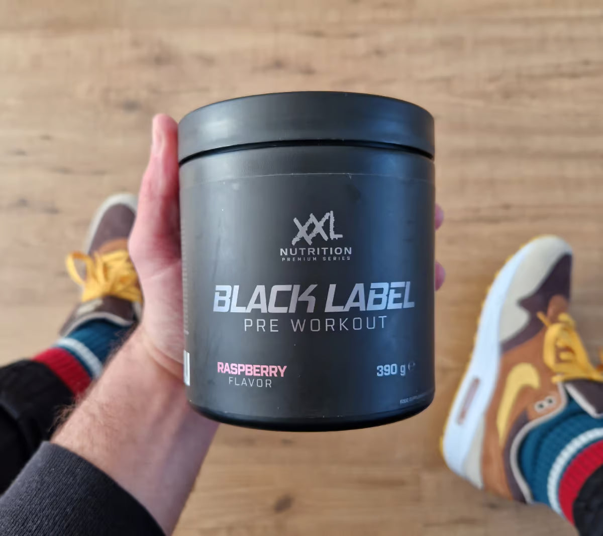 Black Label Pre-Workout Raspberry 390g