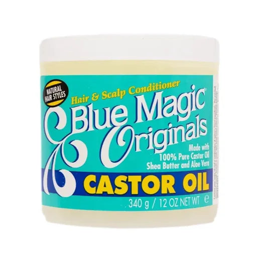 Blue Magic Original Castor Oil Hair & Scalp Conditioner – 12oz