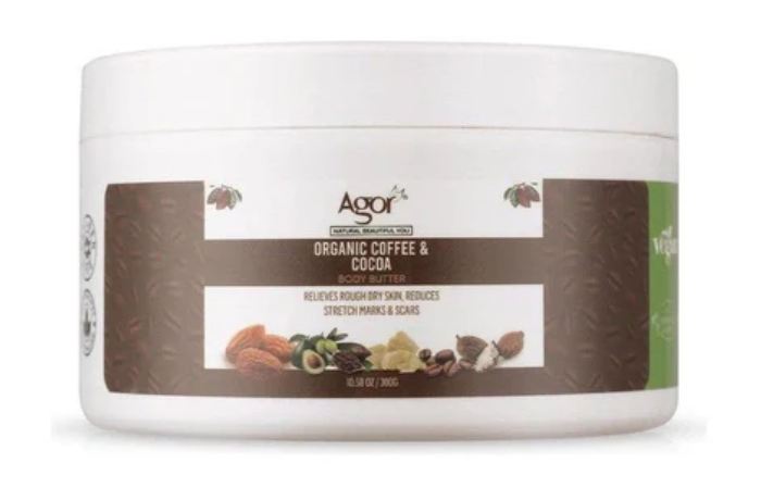 Agor Organic Coffee & Cocoa Body Butter 300g