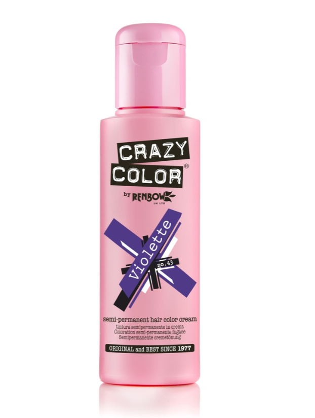 Crazy Color Semi-Permanent Hair Color Cream 100ml