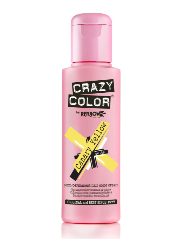 Crazy Color Semi-Permanent Hair Color Cream 100ml