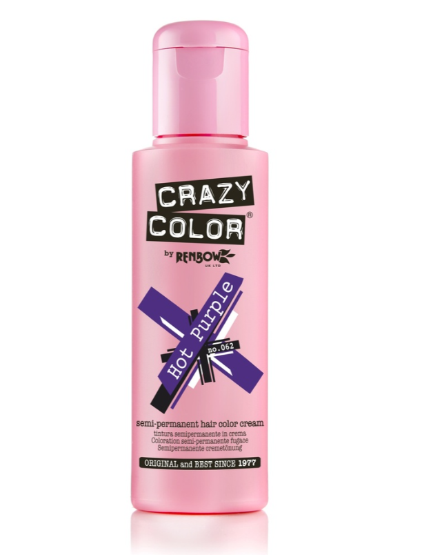 Crazy Color Semi-Permanent Hair Color Cream 100ml