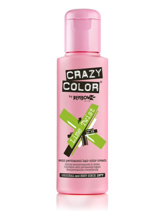 Crazy Color Semi-Permanent Hair Color Cream 100ml