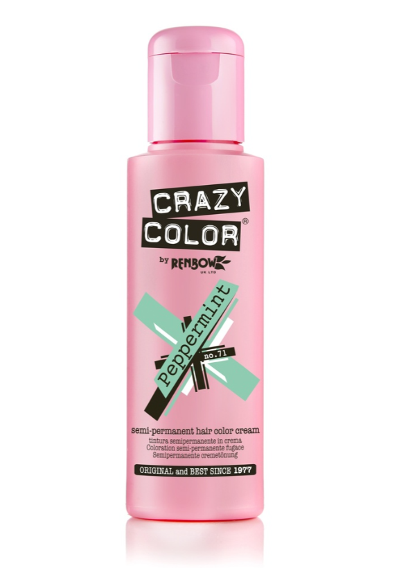 Crazy Color Semi-Permanent Hair Color Cream 100ml