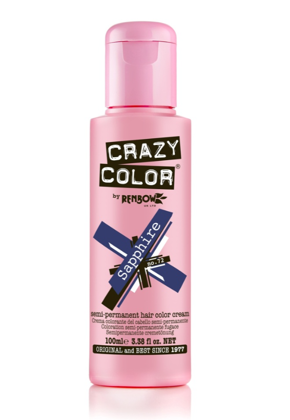 Crazy Color Semi-Permanent Hair Color Cream 100ml
