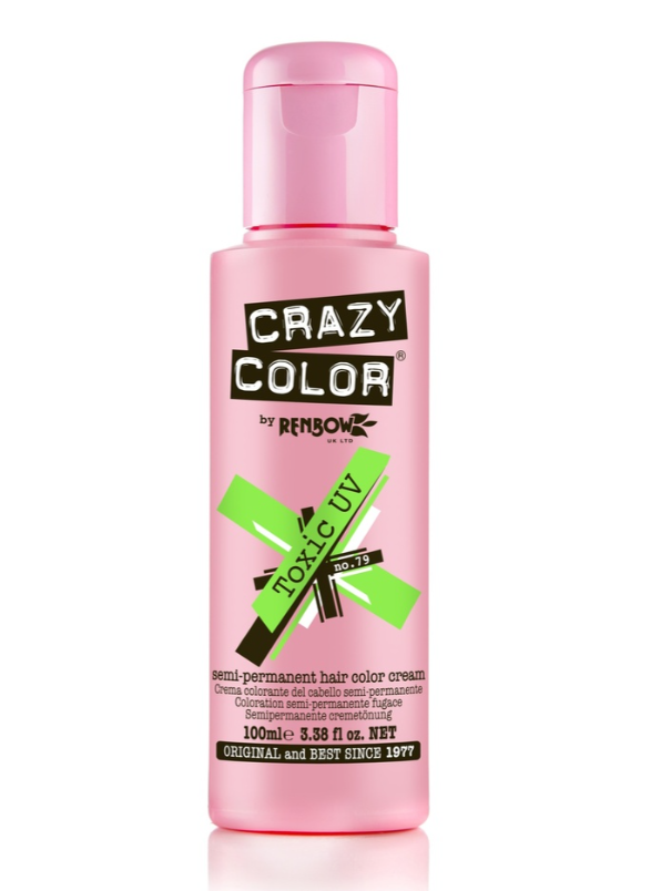 Crazy Color Semi-Permanent Hair Color Cream 100ml
