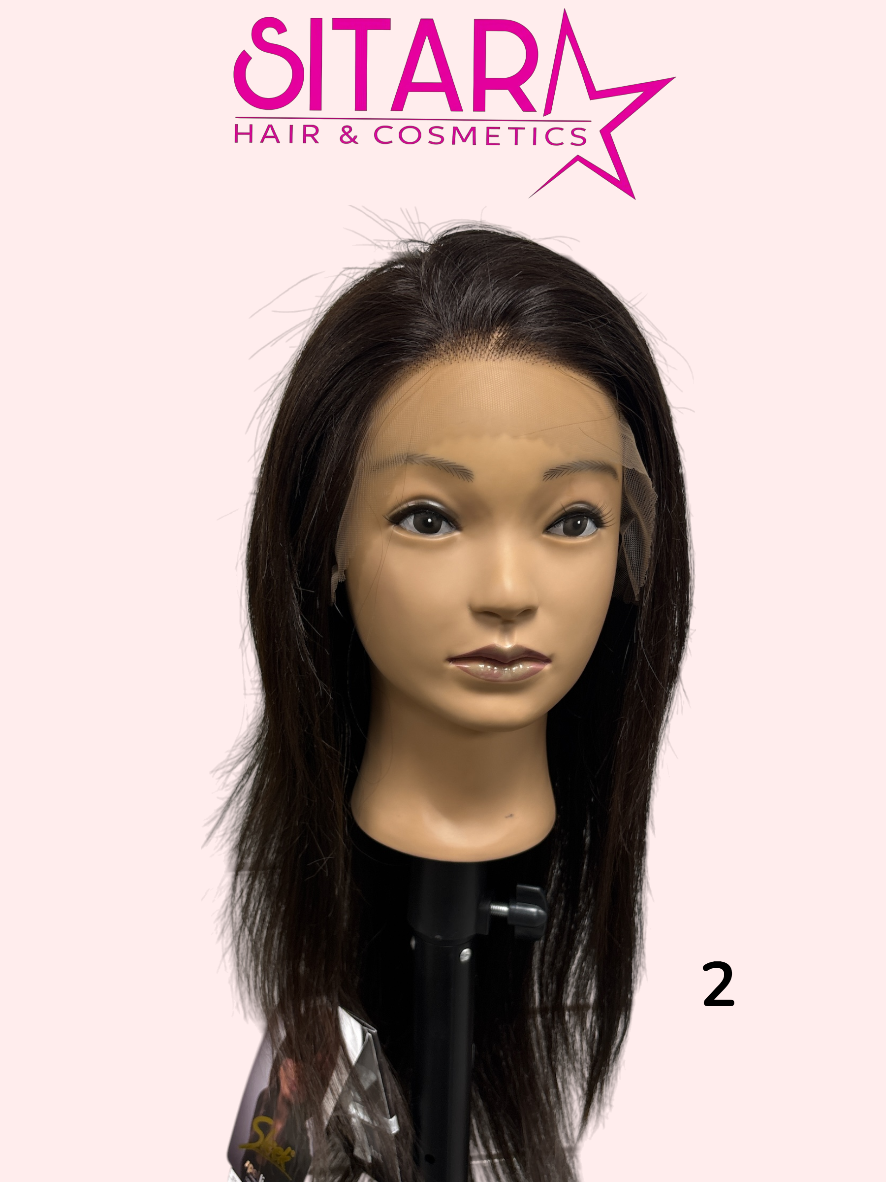 Pizzazz Human Hair Lace Front Wig 17"
