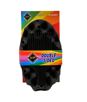 Saifa Double Sided Hair Sponge Brush with Comb  (small size)