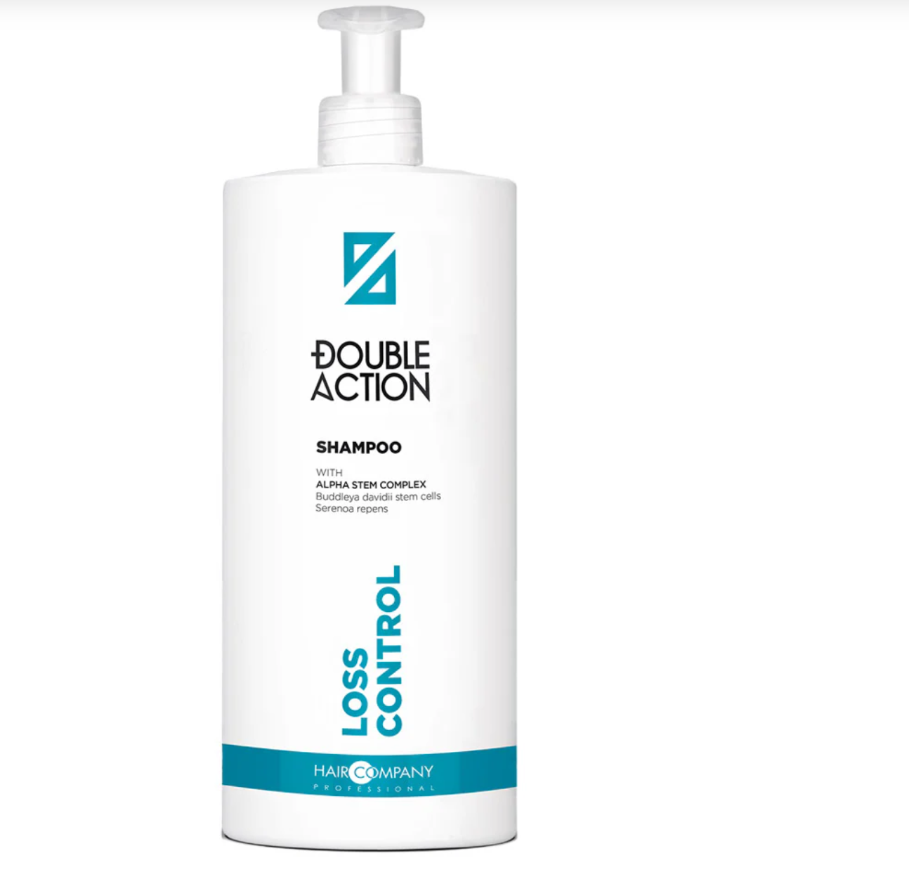 Hair Company Professional Double Action Loss Control Shampoo – Fortifying Formula with Alpha Stem Complex 1000ml