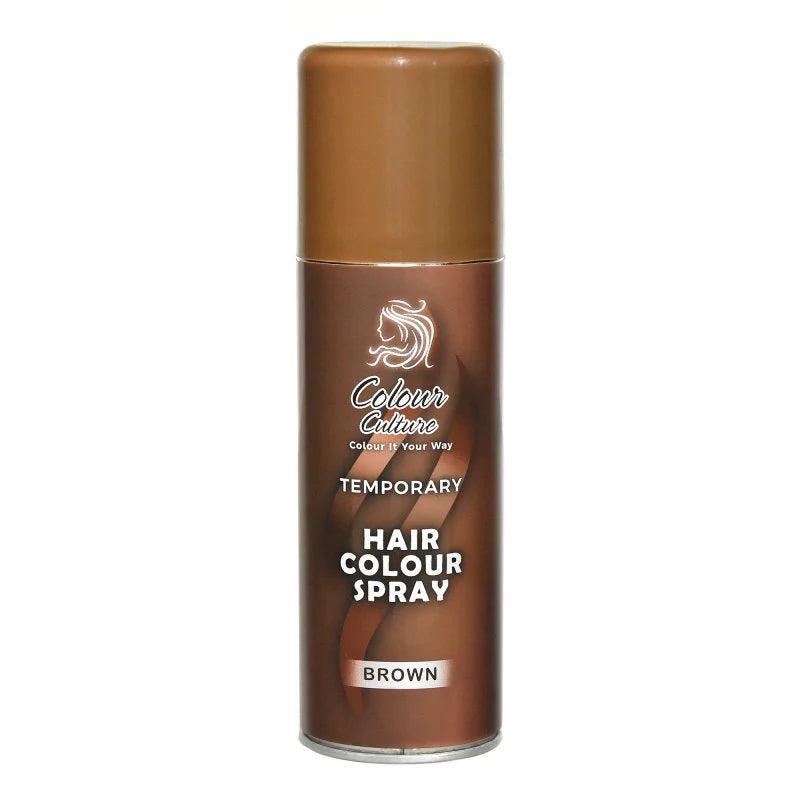 Colour Culture Temporary Hair Colour Spray Brown – 125ml