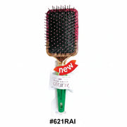 Large Paddle Hair Brush with Gold Trim