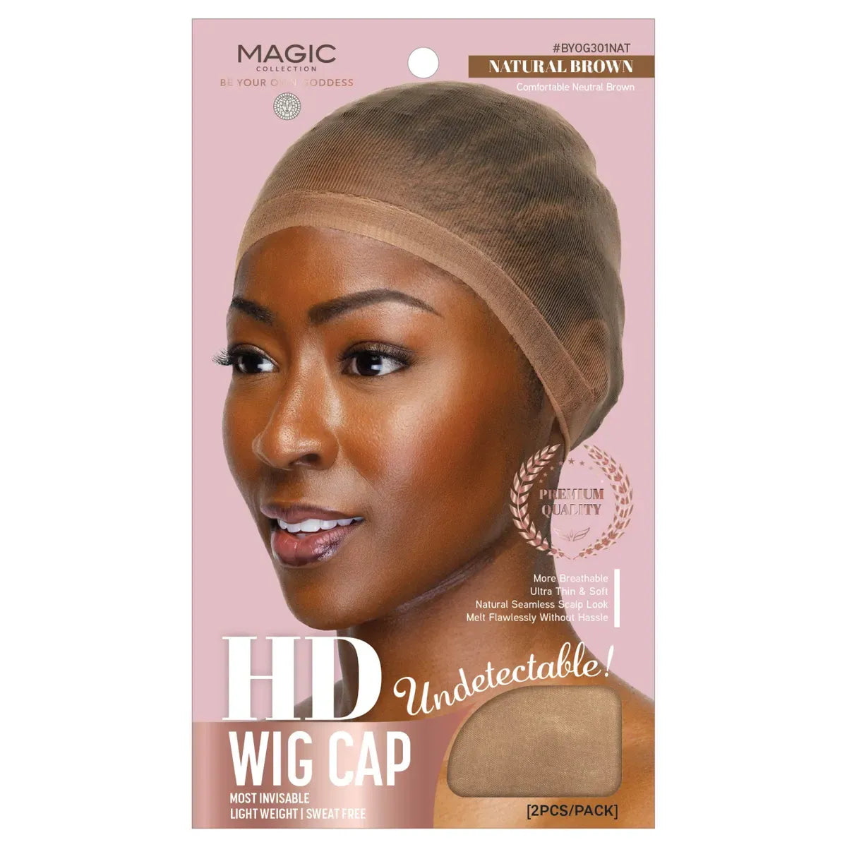Undetectable HD Wig Cap – 2 Pack