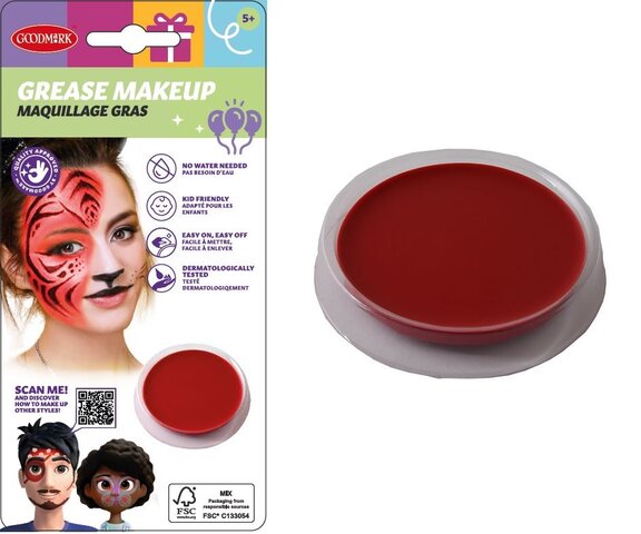 Grease Make-Up – Red 14g