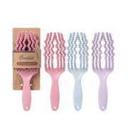 Biodegradable Finger Hair Brush – Assorted Colours