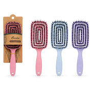 Biodegradable Curved Vent Hair Brush – Assorted Colours