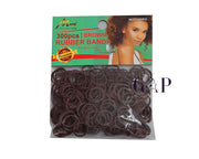 Brown Rubber Bands – 300 Pieces
