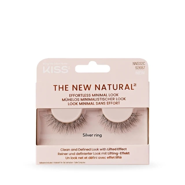KISS The New Natural False Eyelashes – Silver Ring