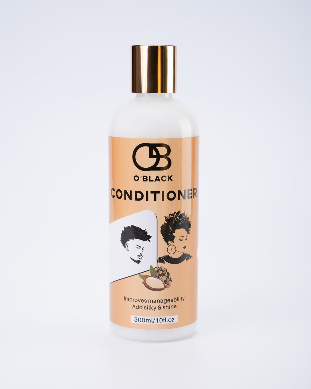 O’Black Hydrating & Smoothing Conditioner – 300ml / 10 fl.oz