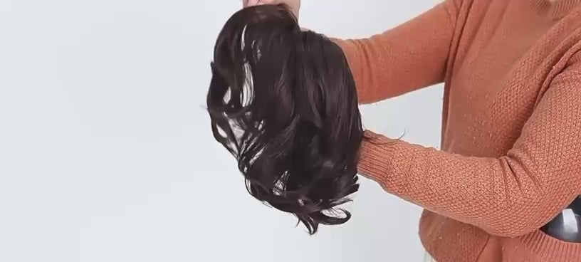 Load video: P025 Hair Bun with Clump