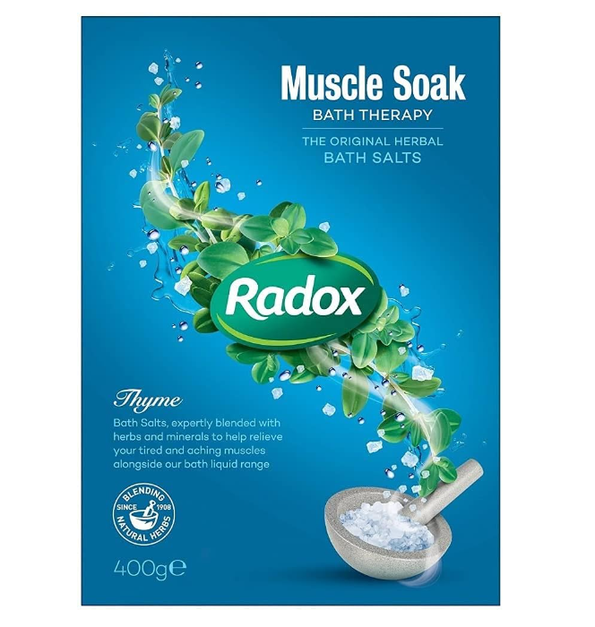 : Radox Muscle Soak Bath Salts 400g