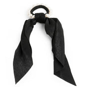 Pearl & Bow Hair Tie