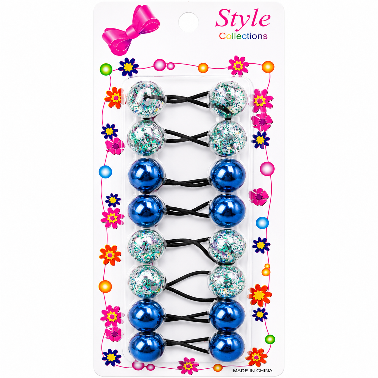Hair Bobbles with Beads