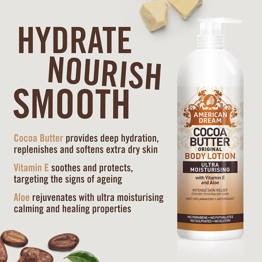 American Dream Cocoa Butter Original Body Lotion 750ml