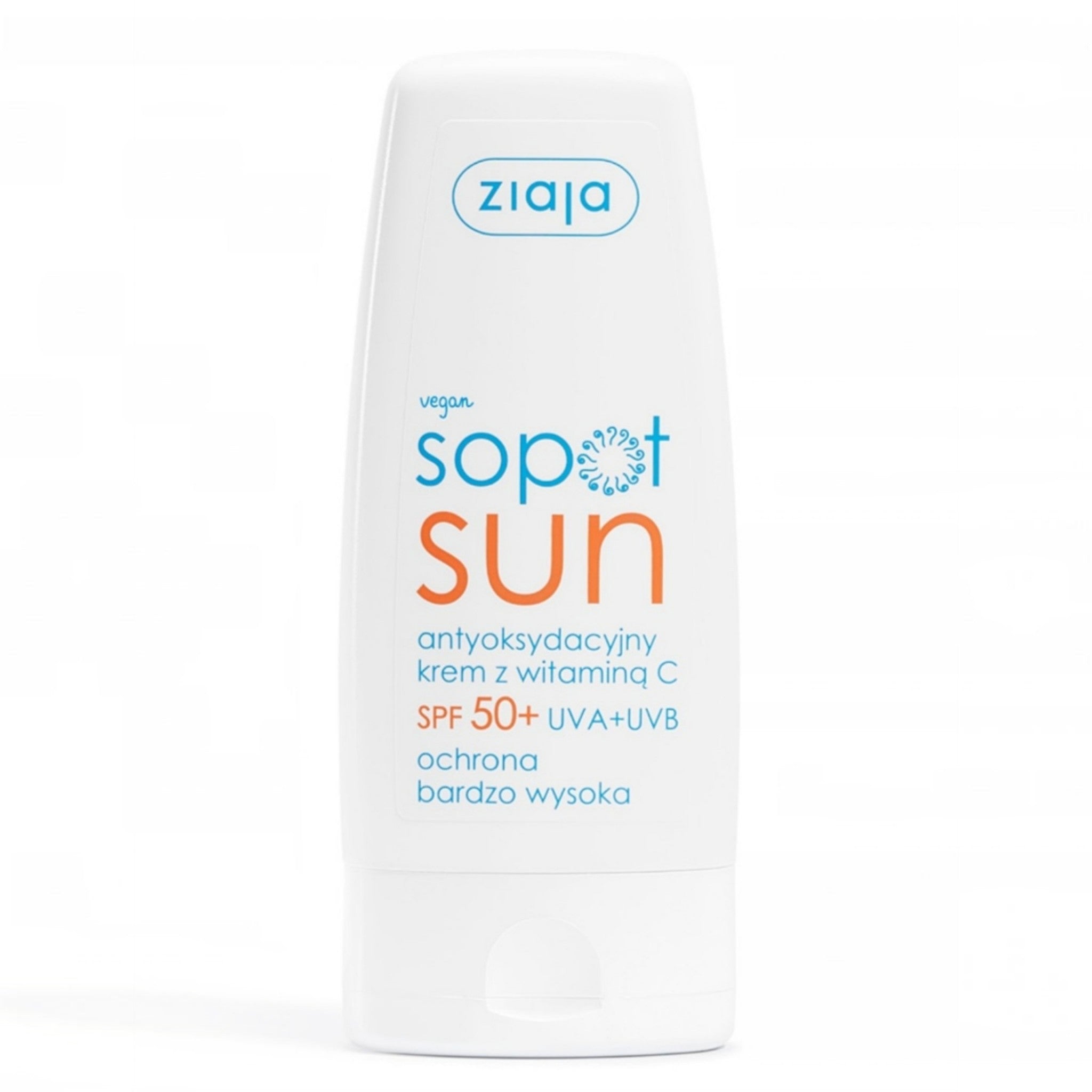 Ziaja Sun+ Antioxidant Face Cream SPF 50+ with Vitamin C – 50 ml