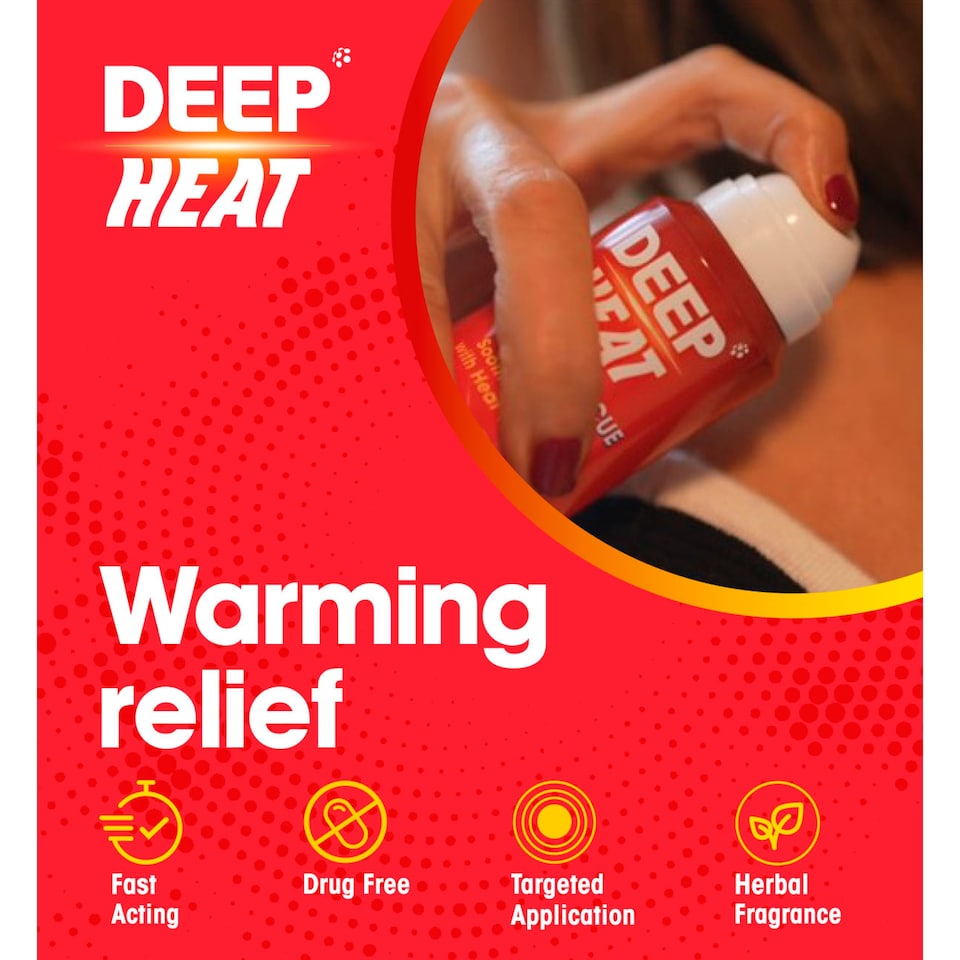 Deep Heat Muscle Rescue Heat Spray – 72.5ml