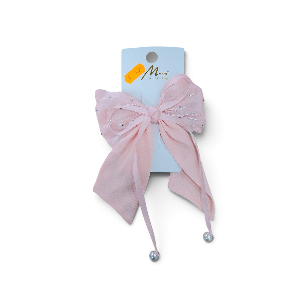 Decorative Bow Hair Clip Assorted