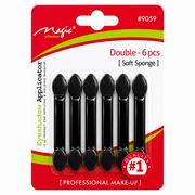 Double Eyeshadow Applicator – Soft Sponge 6 Pieces